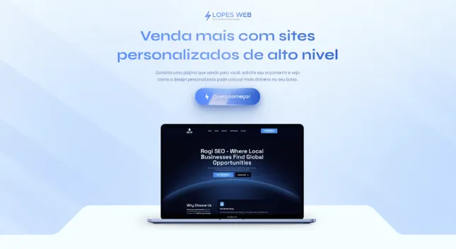Página de Vendas